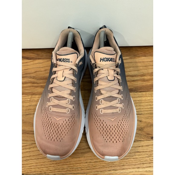 Hoka One One Women's Hupana EM Dusty Pink/Mood Indigo Shoes Sneakers Size 9 US - Picture 3 of 7